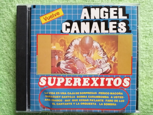 Eam Cd Vuelve Angel Canales Superexitos En Vivo El Poliedro