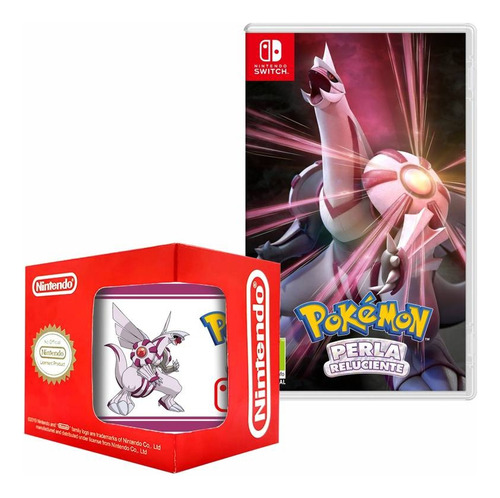 Pokemon Shining Pearl Nintendo Switch Y Taza 2