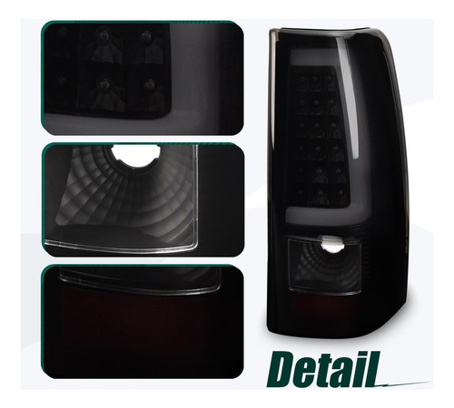 Liulangxy Light Light Par Compatível Com Chevy Silverado Led
