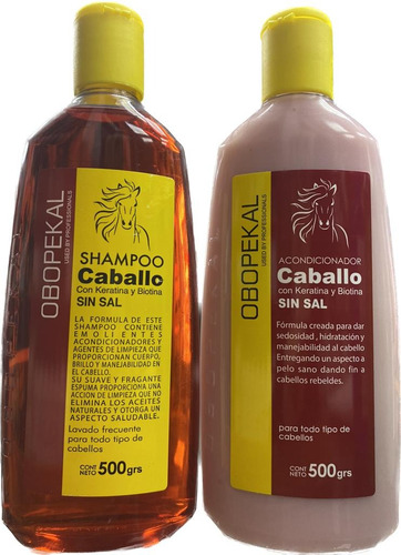 Shampoo Y Acondicionador Cola De Caballo 