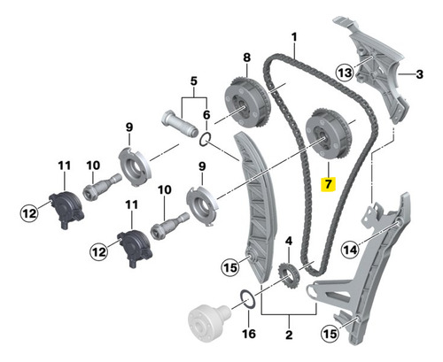 Engrane Arbol Levas Admision Bmw 428i Xdrive G C 2015 A 2016