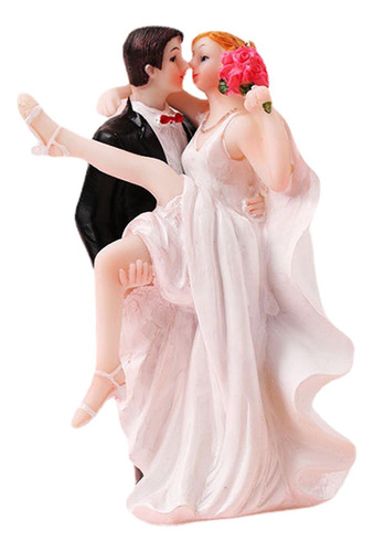 Toppers De Pastel De Boda Novia Y Novio, Figuras De Topper