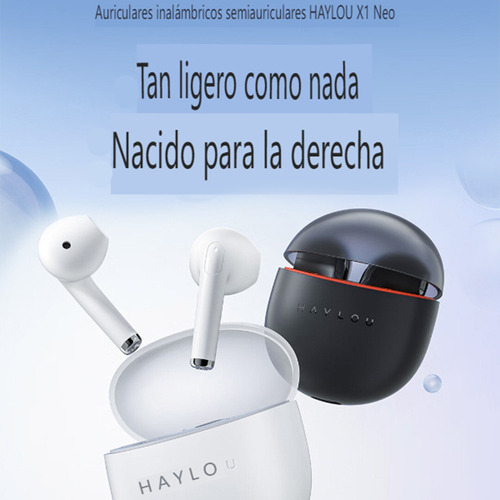 Auriculares Inalámbricos Haylou X1 Neo Bluetooth 5.3 Negros