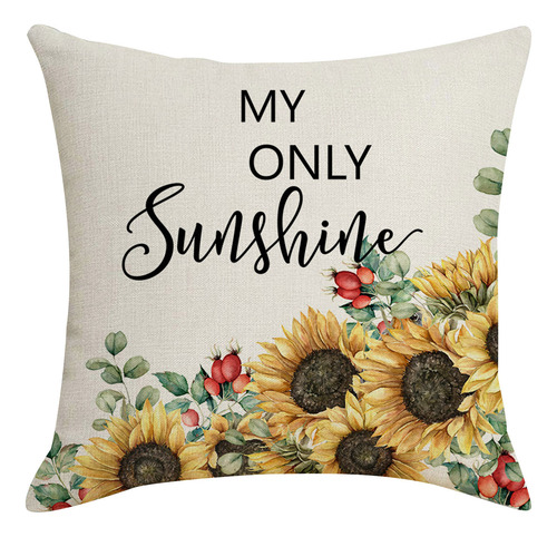 Sofá De Lino I Pillowcase C 965d Con Estampado De Flores De