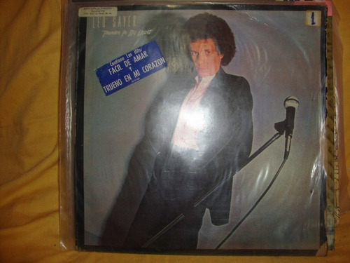 Vinilo Leo Sayer Thunder In My Heart + Insert Si2