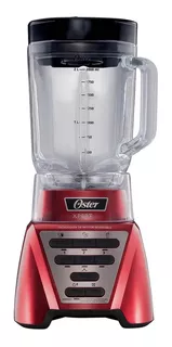 Licuadora Oster Xpert Series BLST3A-R2G 2 L roja con vaso de vidrio 127V