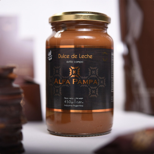 Pack X3 Dulce De Leche Alfa Pampa Estilo Campo