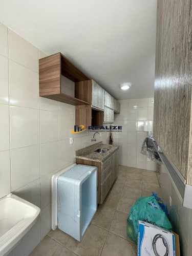 Imagem 15 de 15 de A = Lindo Aptº Quarto E Sala 45 M² 02 Vagas Soltas, Com Modulados E Elevado - 684
