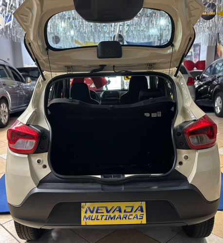 Renault Kwid 2020 1.0 Flex Intense Completo Manual Bege