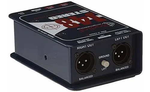 Caja Directa Activa Estéreo Radial Engineering J48