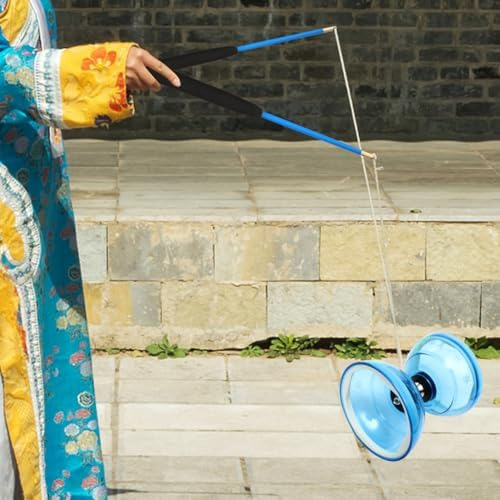 Juguete De Diabolo Triple: Yoyo Chino Transparente Para Y De