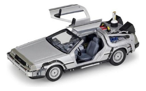 Welly Regreso Al Futuro 2 Delorean Time Machine 1/24 [u]