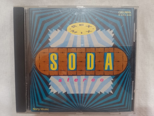 Cd Soda Stereo Rex Mix 1ra Edicion Onda Virus Sumo Miranda