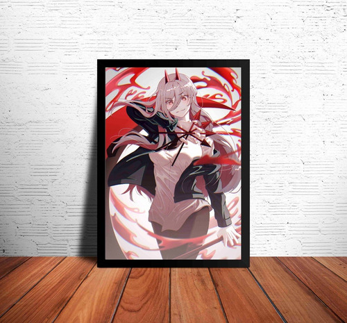 Cuadro, Poster De 33x48 Cm Chainsaw Man Chi No Majin. Makima