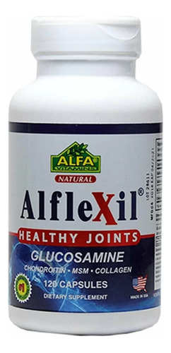 Alflexil Glocusamine Chondroitin, Msm & Collagen 120 Caps 