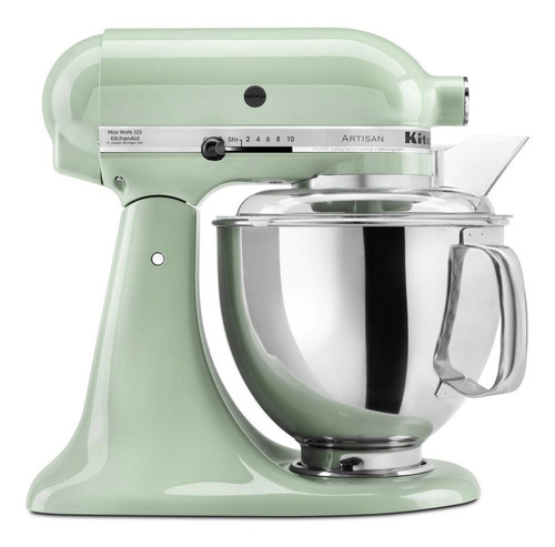 Imagen 1 de 3 de Batidora de pedestal KitchenAid Artisan KSM150PS pistachio 60 Hz 120 V