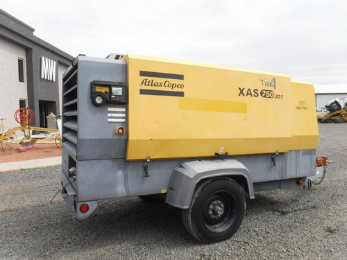 Imagen 2 de 14 de Compresor De Aire Atlas Copco Xas750jdit4 750cfm Folio 14922
