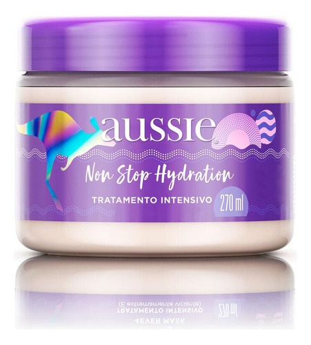 Máscara De Tratamento Aussie Non Stop Hydration 270ml