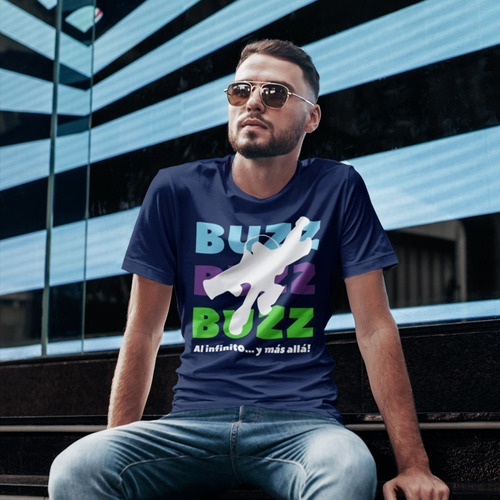 Playera Buzz - Al Infinito Y Más Allá