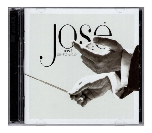 Jose Jose - Sinfonico -  2 Discos Cd - Nuevo (26 Canciones)
