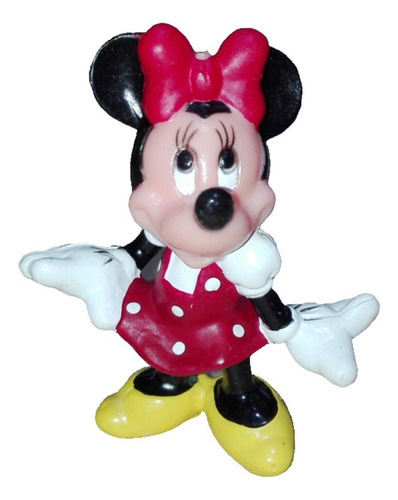 Figura Llavero Mickey Mouse Minnie Blusa 6cm Disney