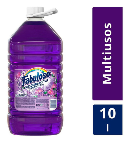Limpiador Multiusos Fabuloso Frescura Activa Lavanda 10 Lts
