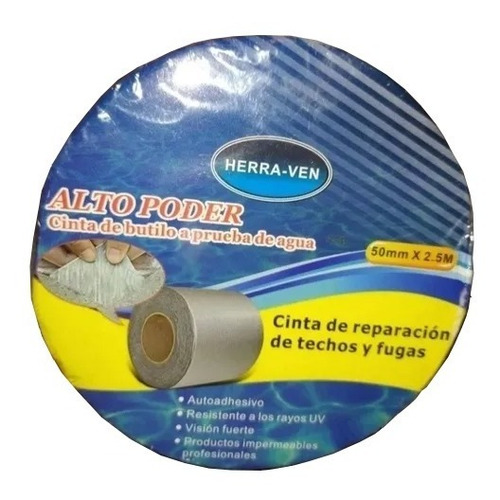 Cinta Impermeable De Butilo Para Reparar Techo Y Fugas 