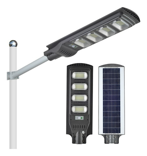 Foco Solar Led 400w Batería Lifepo4 3.2v12ah Soporte Control