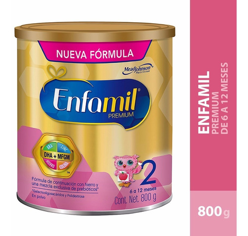 Formula Infantil Enfamil  Premium 2 800gr