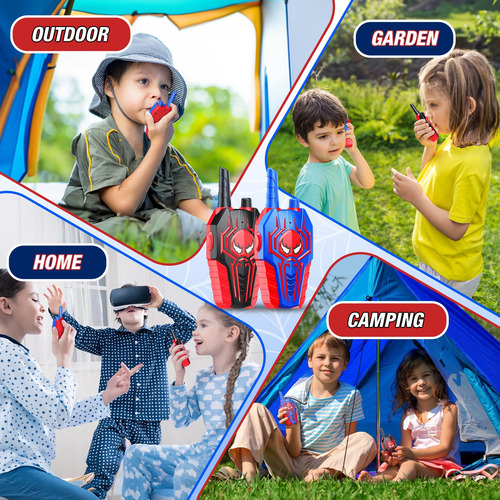 Walkie Talkies Araña Spider Radios Niños Regalo Navidad