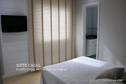 Imagem 15 de 30 de Apartamento Com 2 Dormitórios À Venda Com 115.21m² Por R$ 519.000,00 No Bairro Cristo Rei - Curitiba / Pr - M2cr-ebef2223