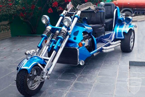 Triciclo Custom V8 5.3 318 Cv - Construido Em Metal