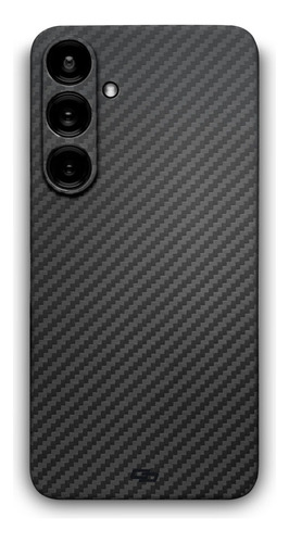 S24 Capa Case Fibra Carbon Kevlar Fina Leve Premium Luxo 6.1