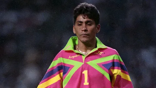 Camiseta Portero Arquero Jorge Campos Selección Mexicana