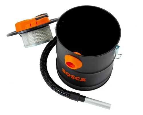 Aspiradora De Cenizas Y Polvo Bosca Color Negro Tacho 800w