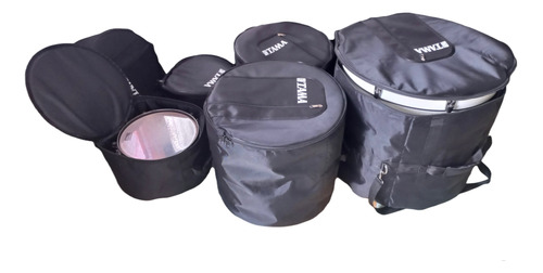 Fundas Para Batería (5piezas)logos Yamaha Mapex Tama Dwdrums