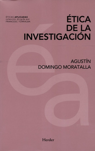 Libro Etica De La Investigacion