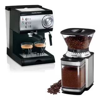 Parquete Molino Café Con Cafetera Cuisinart Hamilton Beach