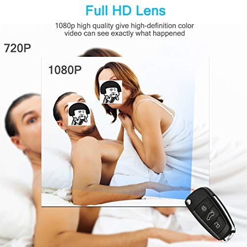 Anysun Hd Cámara 1080p Dvr Multifuncional Llavero De Coche M