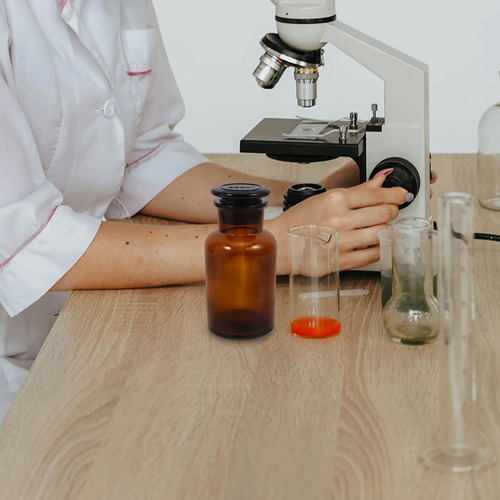 Botella De Vidrio De Borosilicato De Boca Ancha De Vidrio De