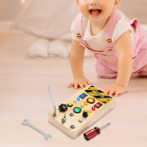 Kids Busy Board Basic Life Skills For Preschool Plane Travel