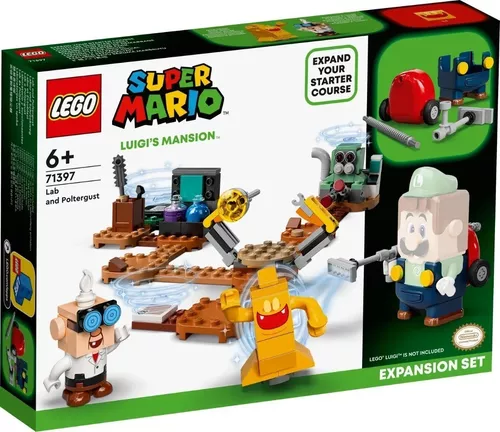Lego 71397 Lab Y Poltergust Luigi´s Mansion Super Mario