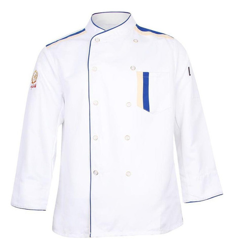 Para Proteger Chaqueta Manga Unisex Chef Larga Hombres