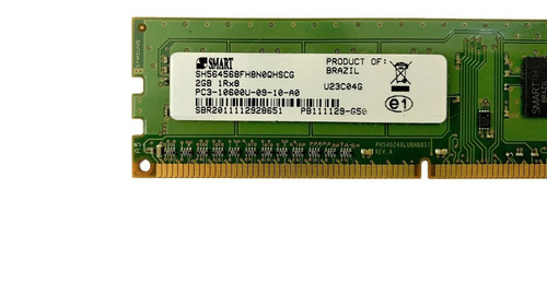 Memória Ram Desktop 4gb (2x2gb) Ddr3 1333mhz Smart Pc3-10600 (Recondicionado)