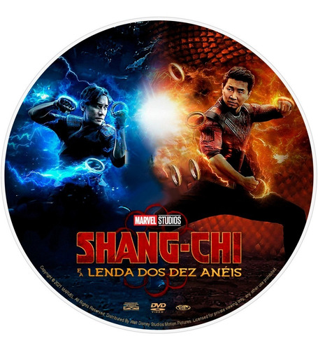 Imagem 3 de 4 de Dvd Shang-chi E A Lenda Dos Dez Anéis Dublado E Legendado
