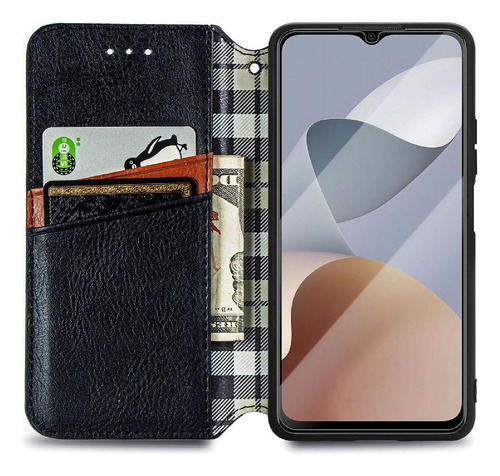 Funda For Zte A54 Funda De Cuero Con Diseño De Moda