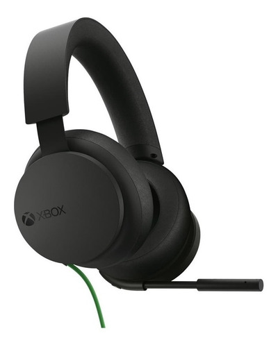 Auriculares Xbox Gamer Con Cable Color Negro Color De La Luz Blanco