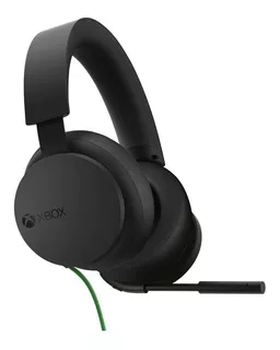 Auriculares Xbox Gamer Con Cable Color Negro Color de la luz Blanco