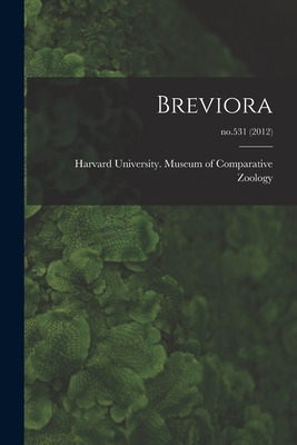 Libro Breviora; No.531 (2012) - Harvard University Museum...