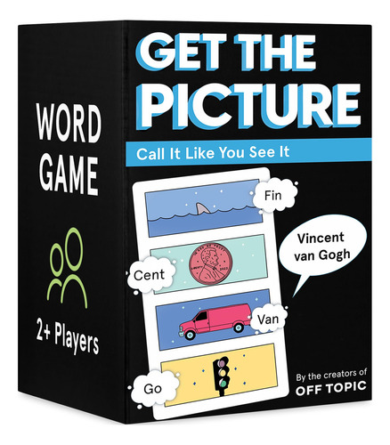 Juego De Cartas Off Topic Get The Picture Para 2 Jugadores